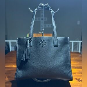 Tory Burch Thea Zip Leather Tote